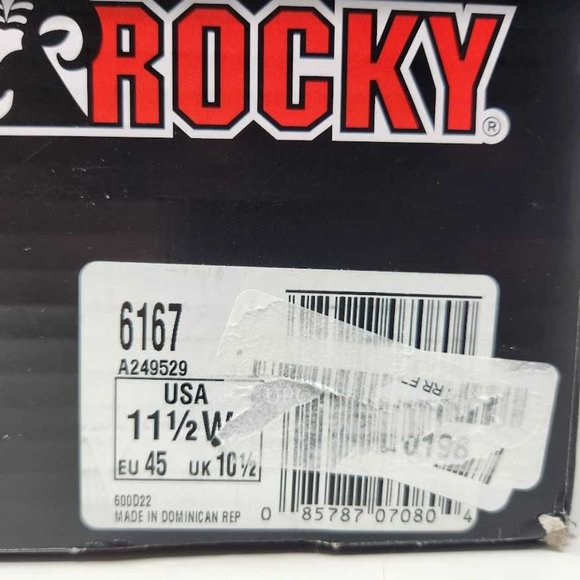 Men\'s 11.5W Rocky Boots Alpha Force combat comp toe FQ0006167 11.5 Wide main image 12